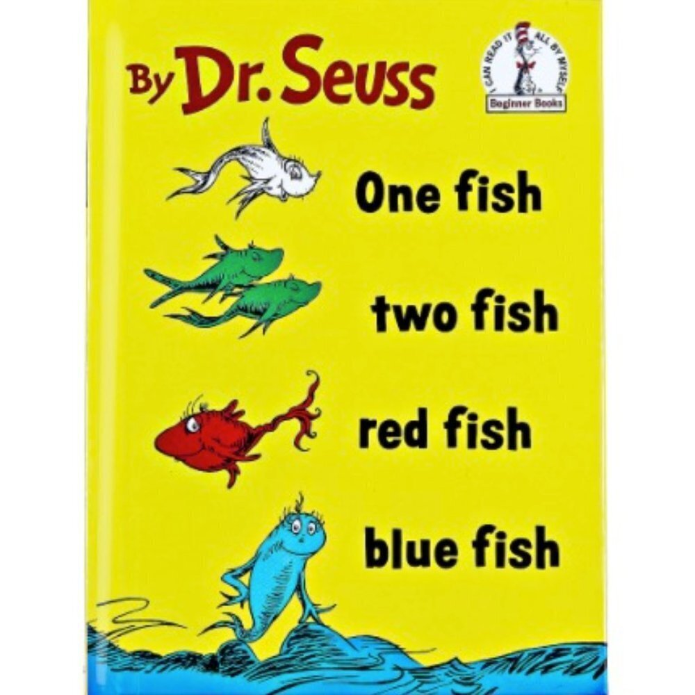 One Fish Two Fish Red Fish Blue Fish Book